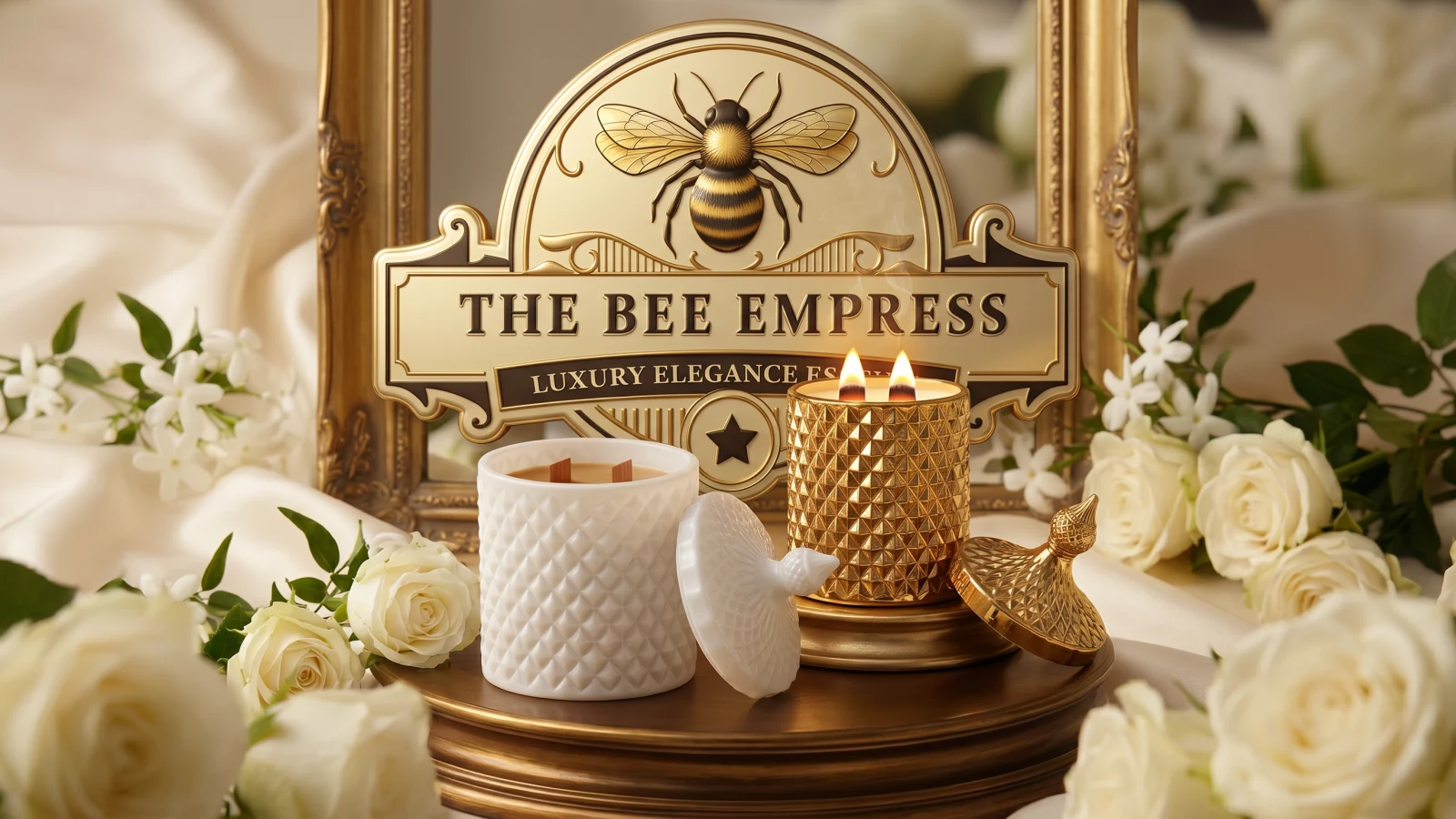 The Bee Empress Luxury Candle & Fragrance E-Commerce